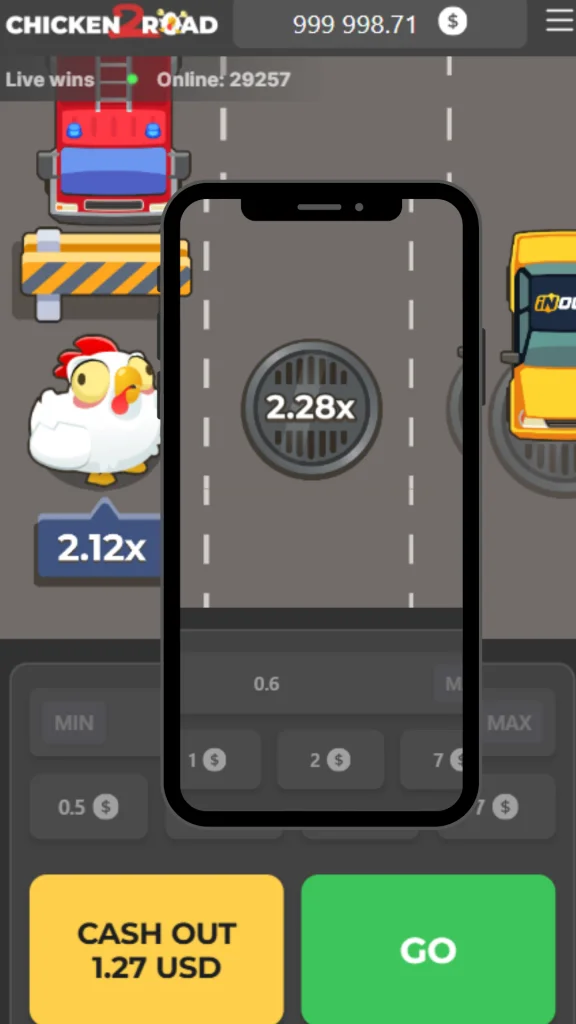jeu de casino Chicken Road 2