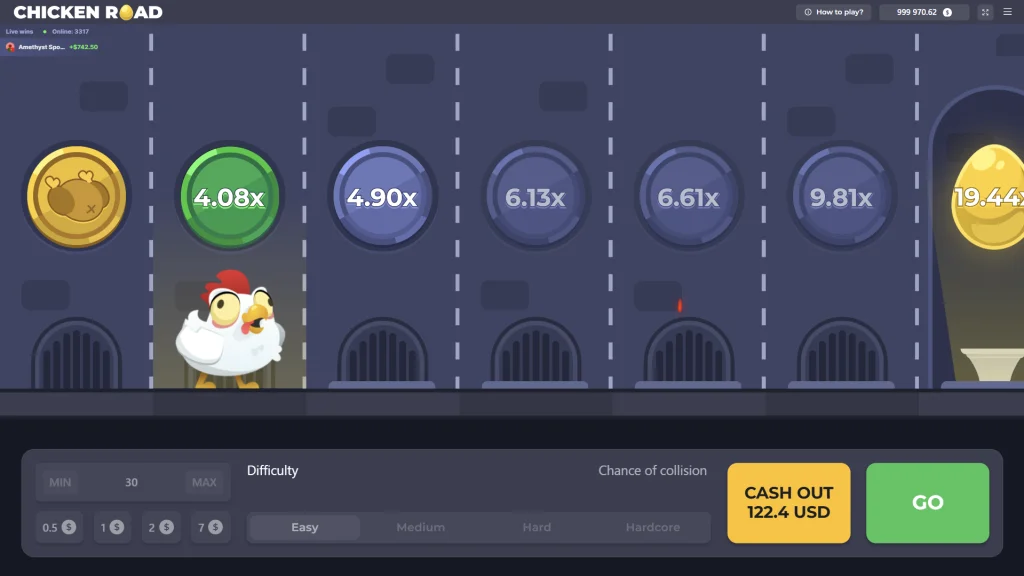 Chicken Road Jeu